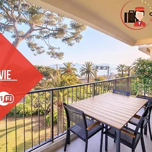 Sea La Vie - Croisette - 30 M Plage - Palais - Congrès - Parking Privé - Clim Cannes